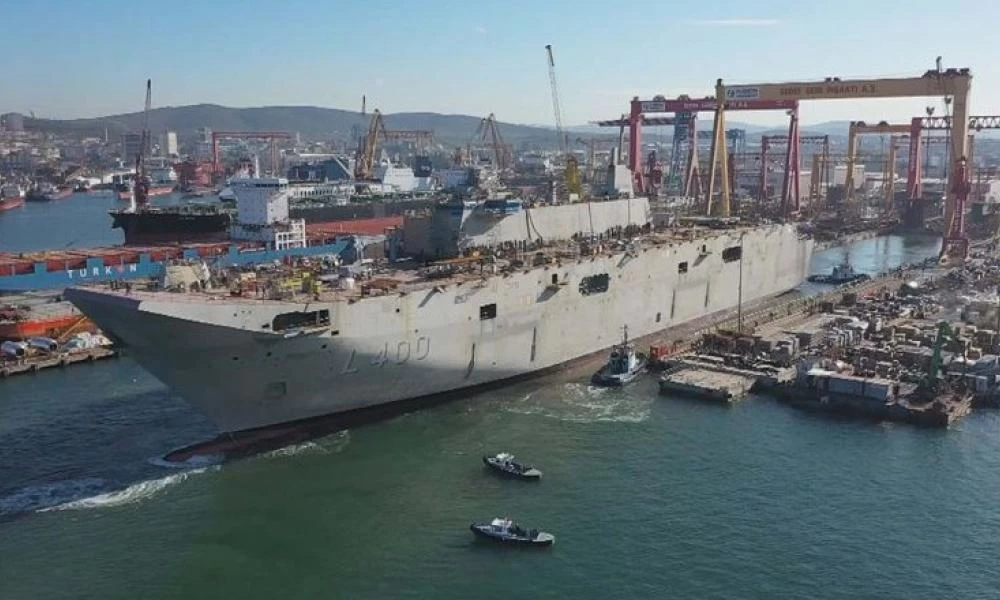 Το τουρκικό μινι-αεροπλανοφόρο Anadolou θα μεταφέρει Drone-Σκοπός η πρόκληση ναυτικής ισχύος κατά Ελλάδος